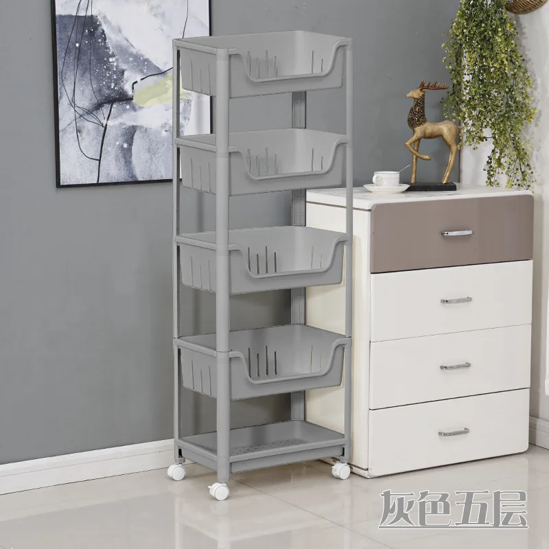 Тележка для хранения с ручкой 3/4/5