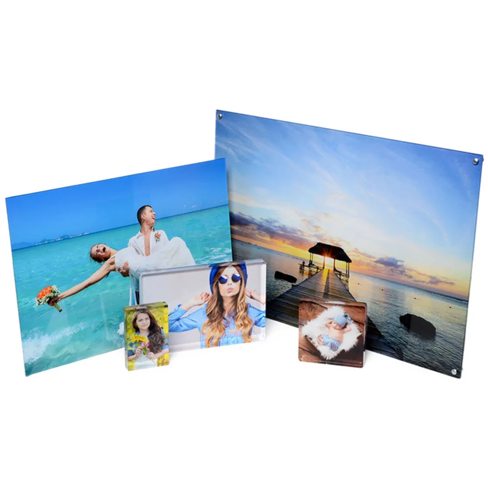 Laser Engraving Acrylic Display Board Full Color Custom Wholesale Lucite Sign for Wall Art