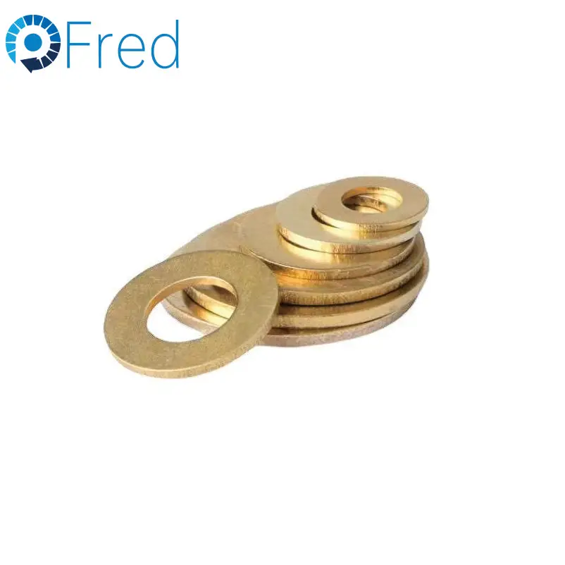 Custom Flat Brass Washer M2 M3 M4 M5 M6 Shim Washers