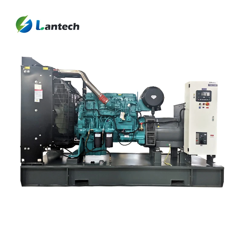 Factory directly sale price 400kva open silent diesel generator price Pokins 2206C-E13TAG3 400kva genset price