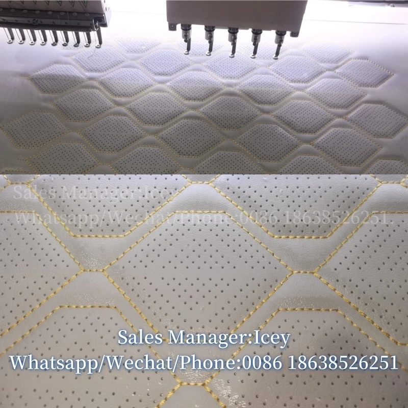 Industrial Multifunction Sewing Machine Leather Punching Machine Cnc Leather Punching and Embroidery Machine for Sewing Pattern