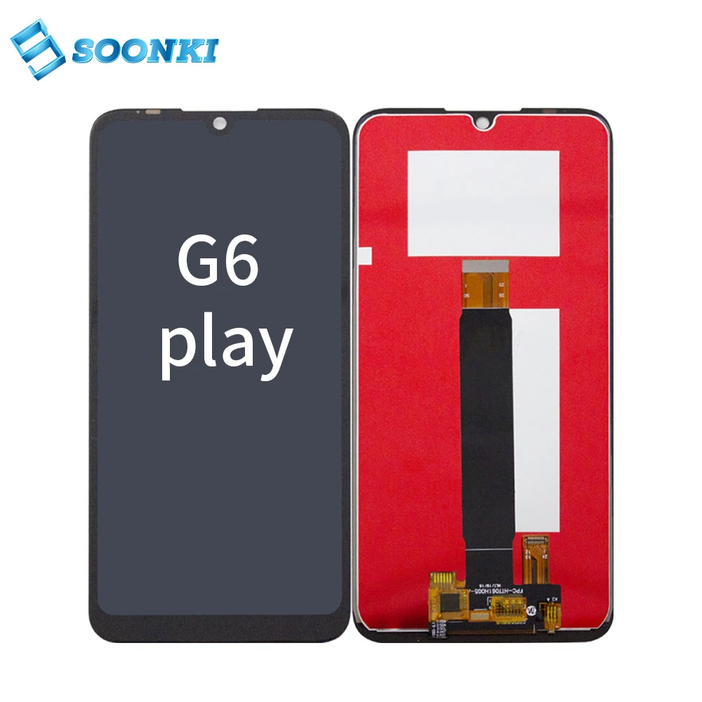 Free sample phone lcd screen for motorola g6 play display digitizer for Motorola e5 lcd g6 play display screen replacement