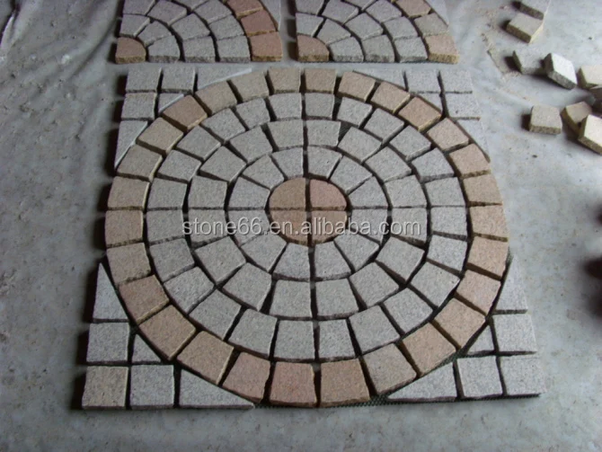 2022 Hot Sales Cheap Granite Cobblestone Paver Mats For Sale