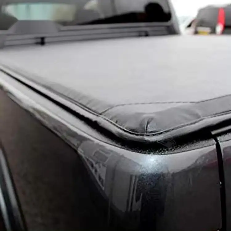 2023 Premium Soft PVC Material Roll Tonneau Cover for Toyota Hilux Nissan Isuzu Mitsubishi Mazda Strong Lock with Custom Logo