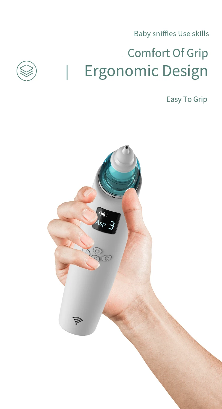 electronic nasal aspirator mucus extractor for babies 