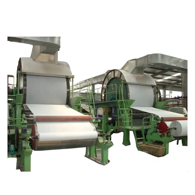 
High quality 1092mm small model waste paper recycling machine to make toilet tissue paper, machine for small business 