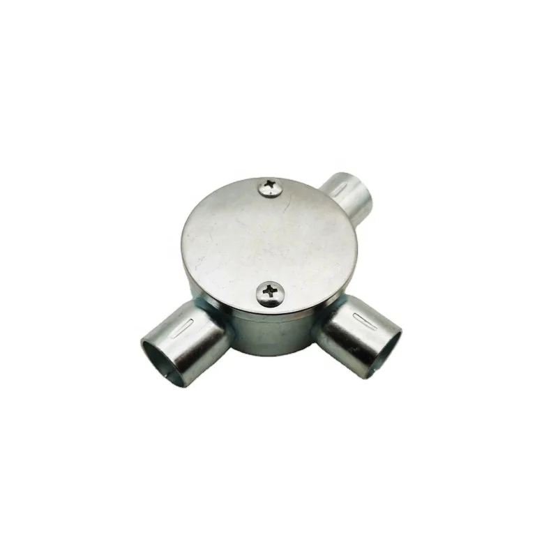 
AS/NZS 2053 Non- Threadable 3 Way Junction Box with Lid and Gasket Conduit Fittings 