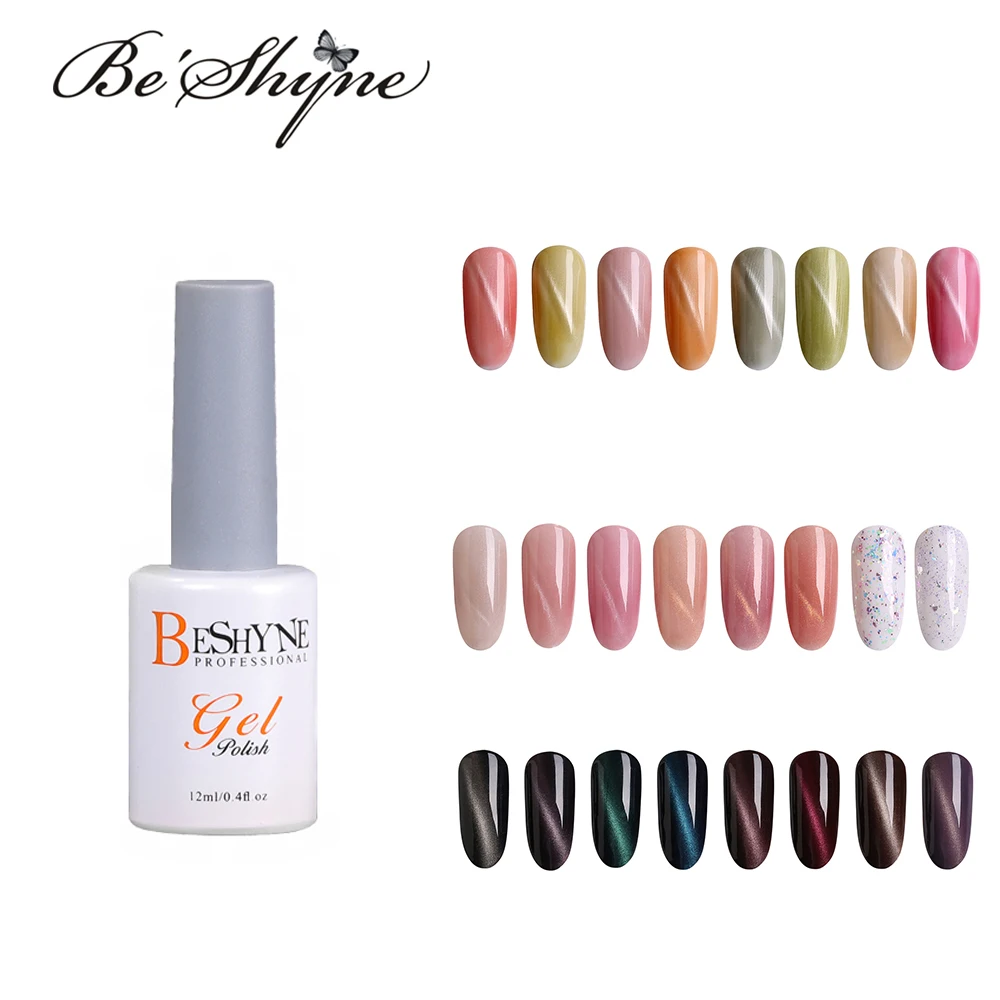 Semi Permanent Nail Polish Semi-Permanent Magnetic Nail Cat Eye Gel Polish