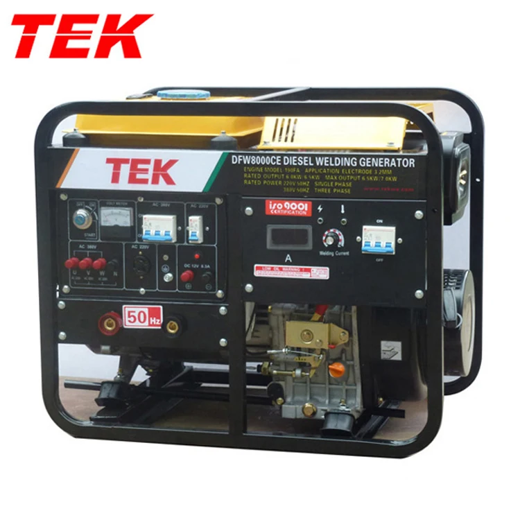 DFW-250A DFW250A DFW-250 DFW250 Portable Mini Holder Rod Stick  Diesel Engine Generator Welding Set OEM