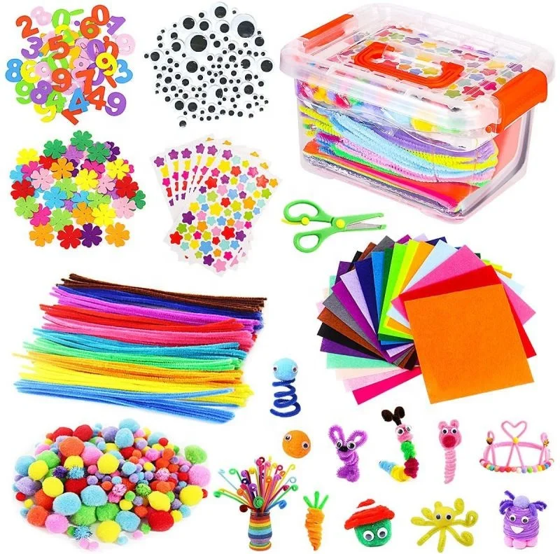 Custom Creative Handmade Children DIY Craft Kit Children Art Educational Toys for Learning Children