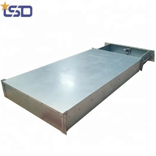 Galvanized steel heavy duty ute under tray drawer tool box