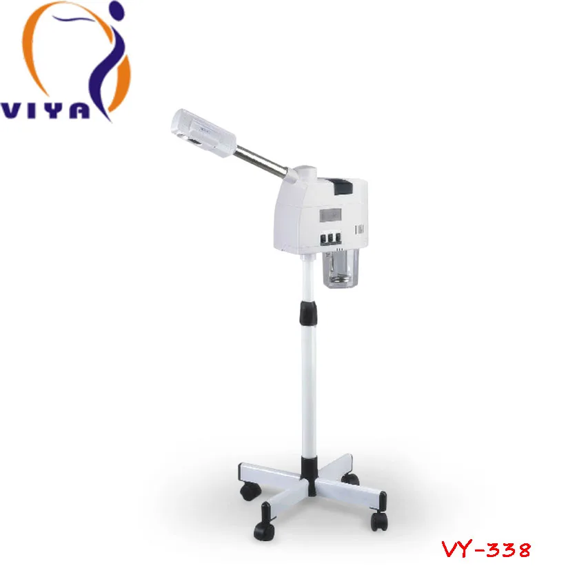 Super September Floor-Standing Hot&Cold Ozone Spraying Facial Steamer Deep Cleansing Inhaler Salon Equipment