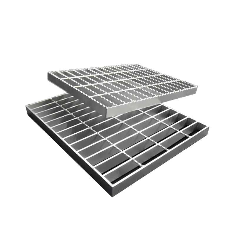 heavy duty grating trench drain cover/drainage steel grating cover drainage ditch steel plate trench covers