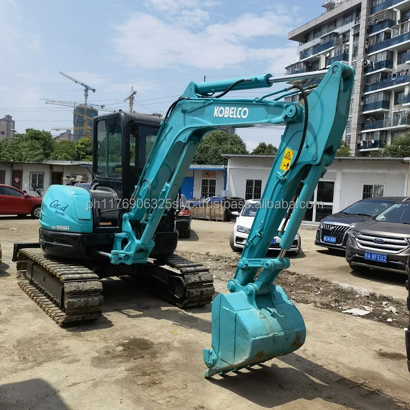 Used Kobelco SK55SR-3 Excavator Made in Japan