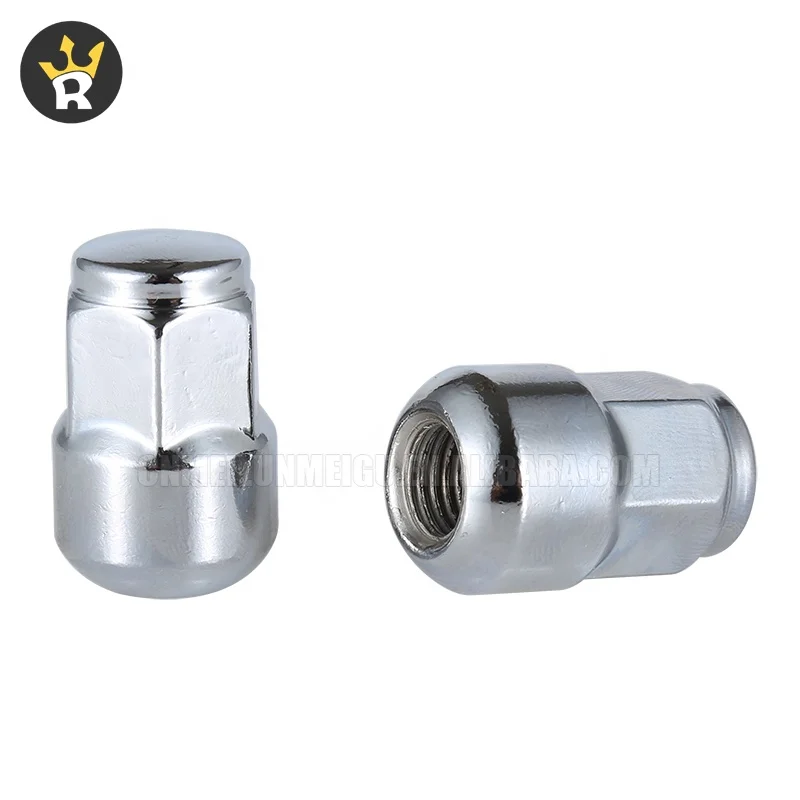 19mm hex chrome auto lug nuts wheel nut m12x1.5