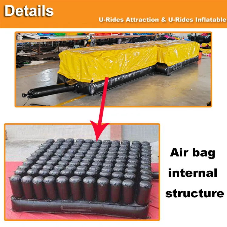 Amusement Park Inflatable Jump Air Bag Stunt Training Airbag Freestyle Free Drop jumping air bag For Indoor playground