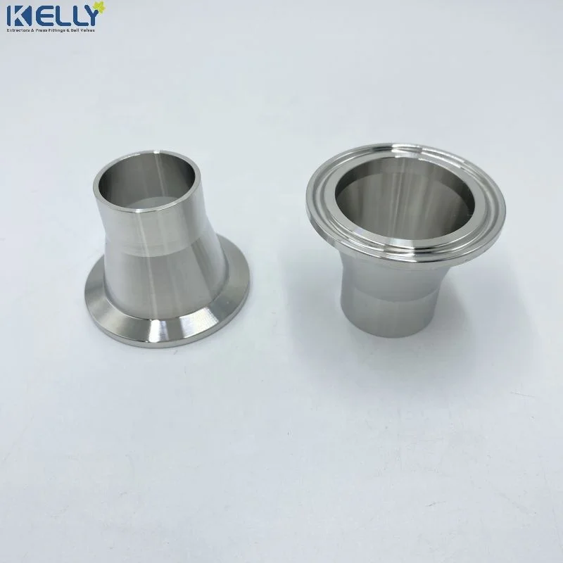 all type of CNC Machine Tri Clamp ferrule,hose adapter,304 Stainless Steel Sanitary Grade