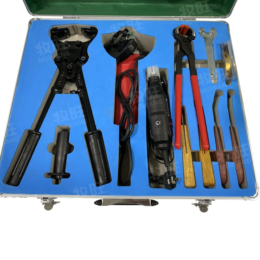 Veterinary Equipment Multi-function Cattle Horse Hooves Trimming Cow Hoof Cutter Knife Bull Hoof Trimming Tool Kits