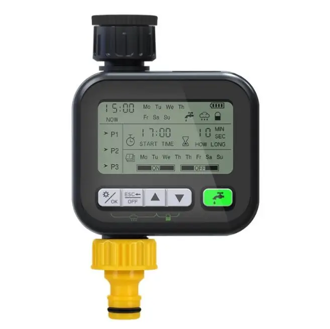 New Design Outdoor Four Zone Automatic Garden Irrigation Water Timer Controller