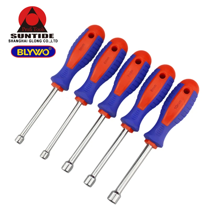 Socket screwdriver Hex nut installation bit Hexagon screwdriver repair socket wrench