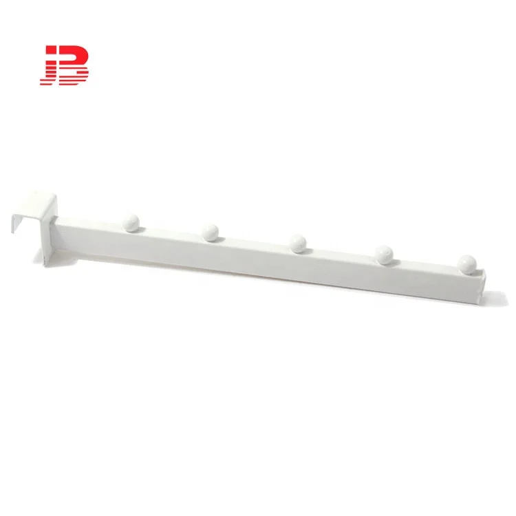 metal chrome display hanging ball hook for square tube