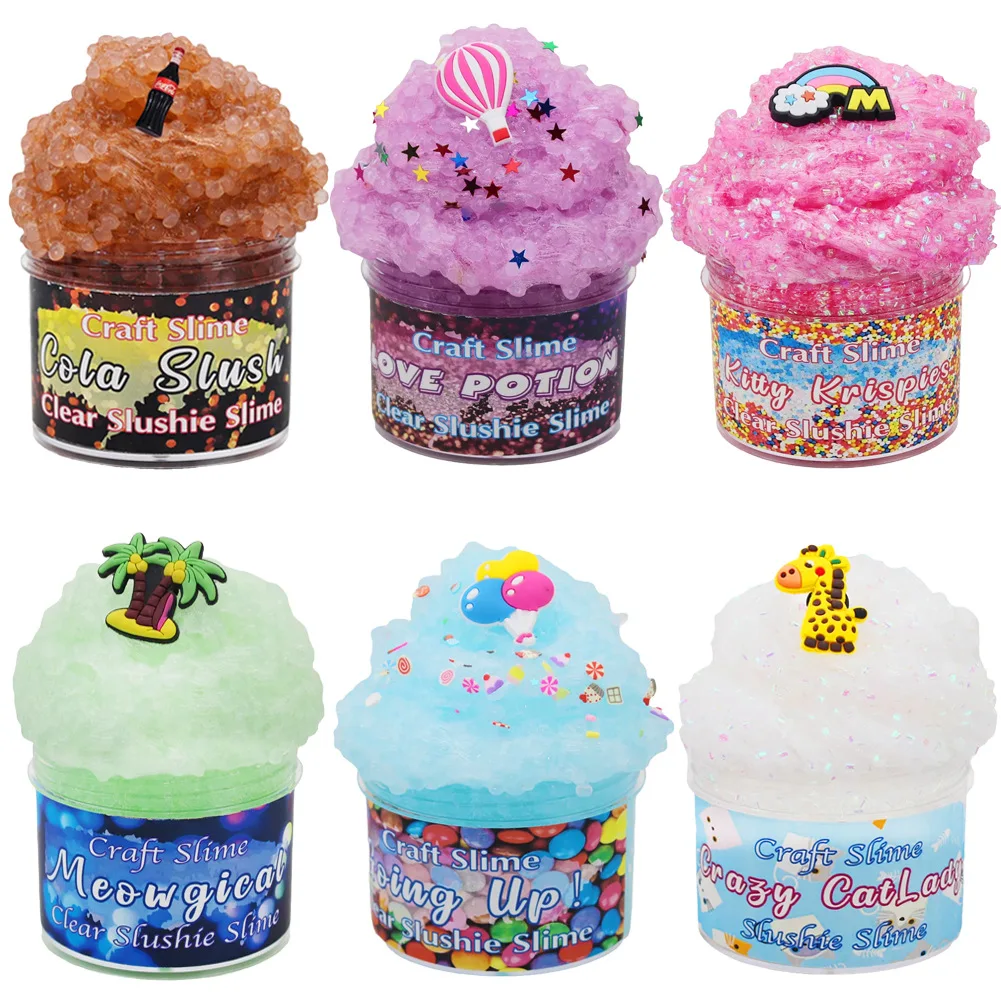China Hot Selling Custom Wholesale Slime Toys Package DIY Cheap Slime Kit-Educational Fluffy Slime For Kids Children in Shops