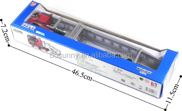 Wholesale 1/50  Miniature Metal Transporter Truck Model Car Diecast Toy Vehicles
