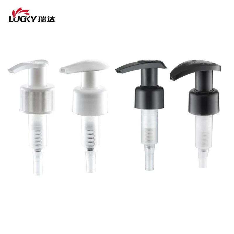 Hot Sale 24mm 28mm Plastic Left Right Lock Dispenser Pump PP Hand Hair Wash Soap Lotion Pump
