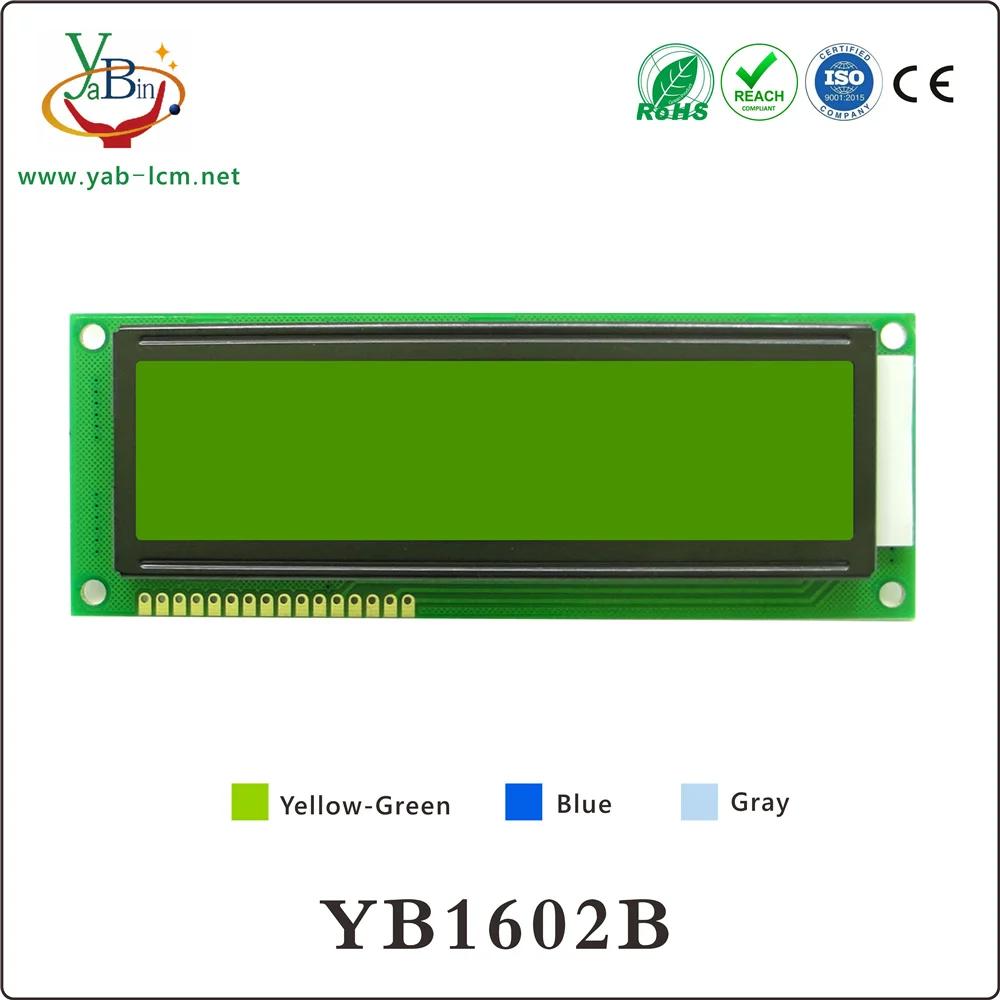 16X2 lcd Display Module By Shenzhen Lcd Manufacturer