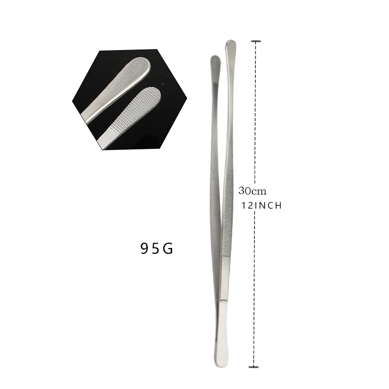High Quality Snake Feeding Tongs Stainless Steel Animal Feding Tweezers for Animals Snake Tongs