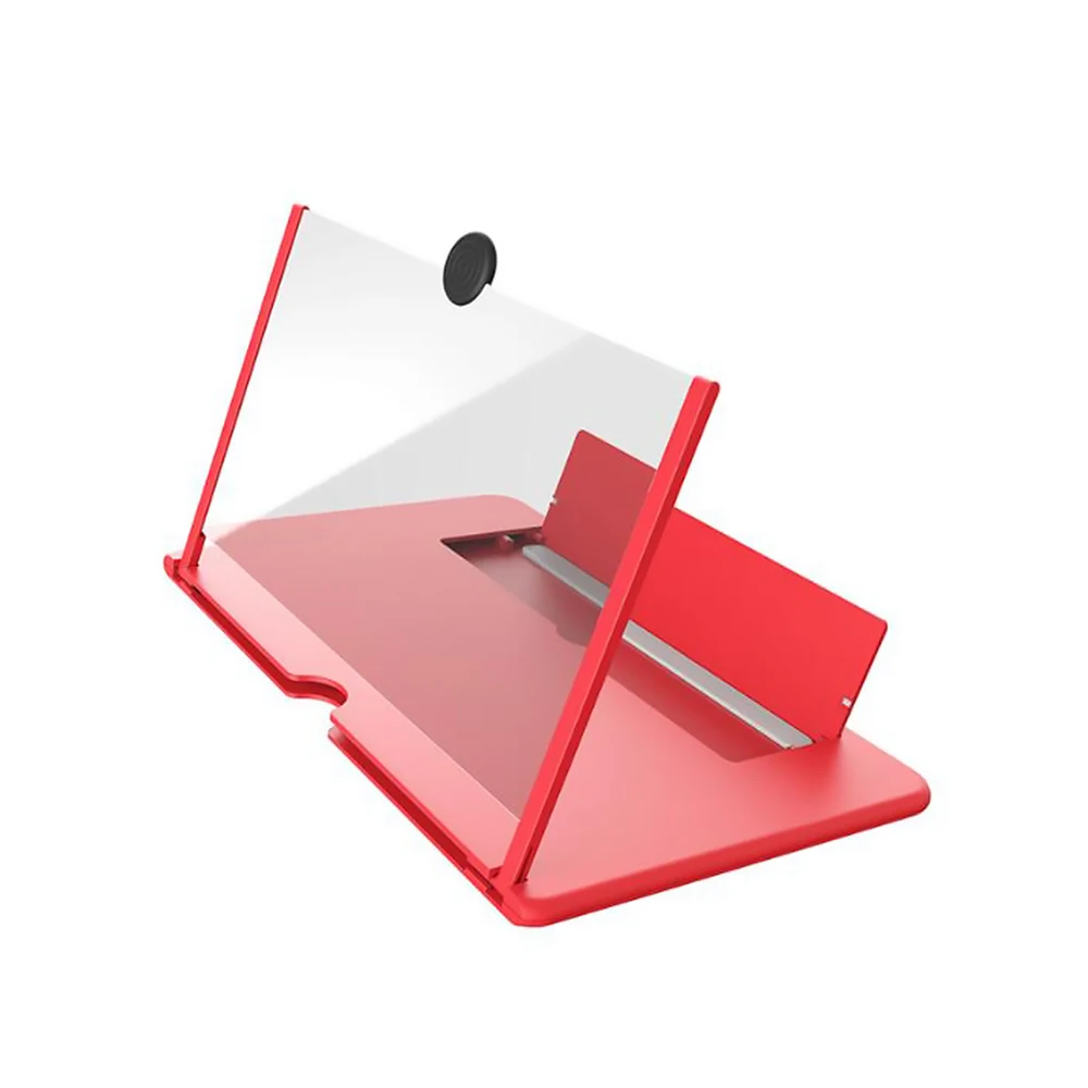 10 Inch 3D Mobile Phone Screen Magnifier HD Video Amplifier With Fold-able Holder Magnifying Glass Smart Phone Stand Bracket