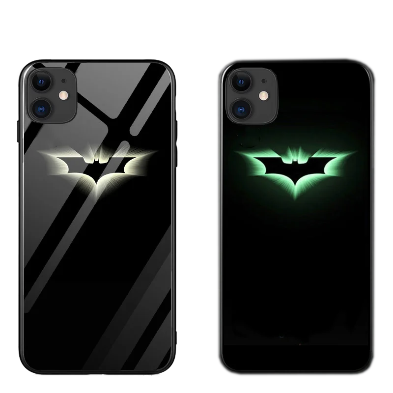 
Amazon Hot selling Marvel luminous phone case for iphone 