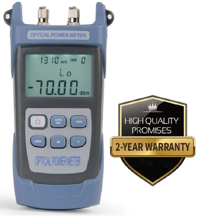 Ftth Fiber Optic Power Meter Ftth Fiber Optical Laser Source Power Meter Connector Cable Tester Optic Power Meter