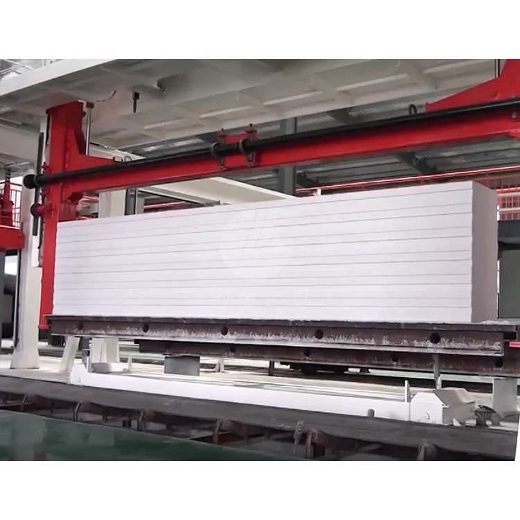 Low price lintel perforated aac and clc panel/good price aac blocks jointing mortar double shaft