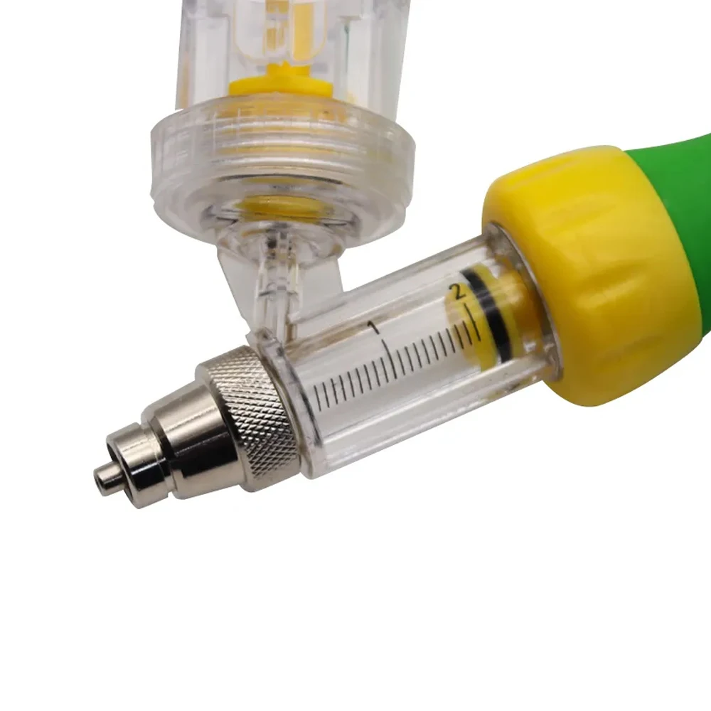 5ML Green Automatic Continuous Veterinary Syringe Gun with High Capacity Efficient and Convenient Syringes
