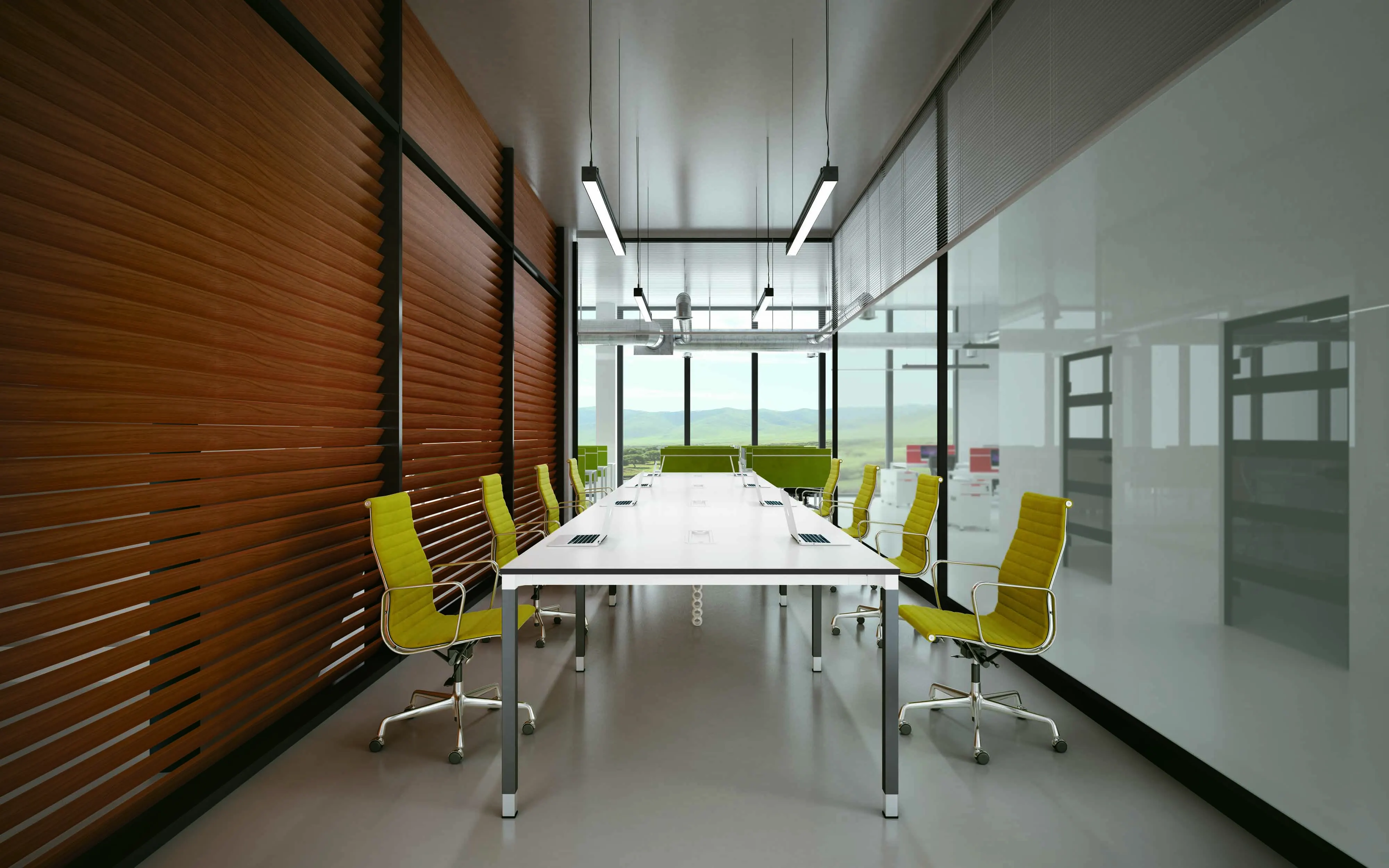 EMSUN Factory Price Customized Office Furniture Modern  Large Conference Table Design For 12 Person