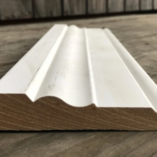 decorative wood corner ceiling moulding wooden trim decoration colonial back band 1 1/3' baseboard