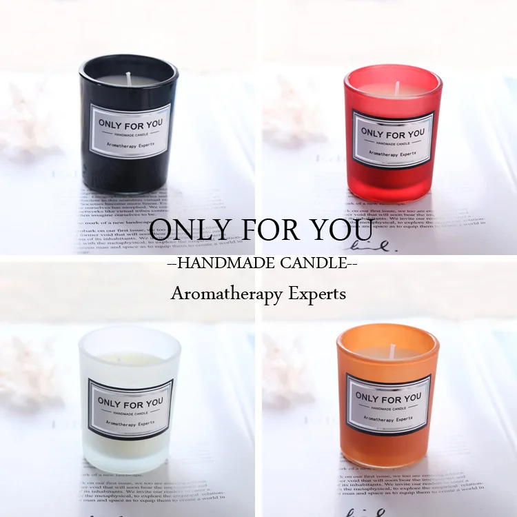 Customizable Small Private Luxury Soy Wax Scented Candle Essential Oil Incense For In-bedroom Factory Direct Supply