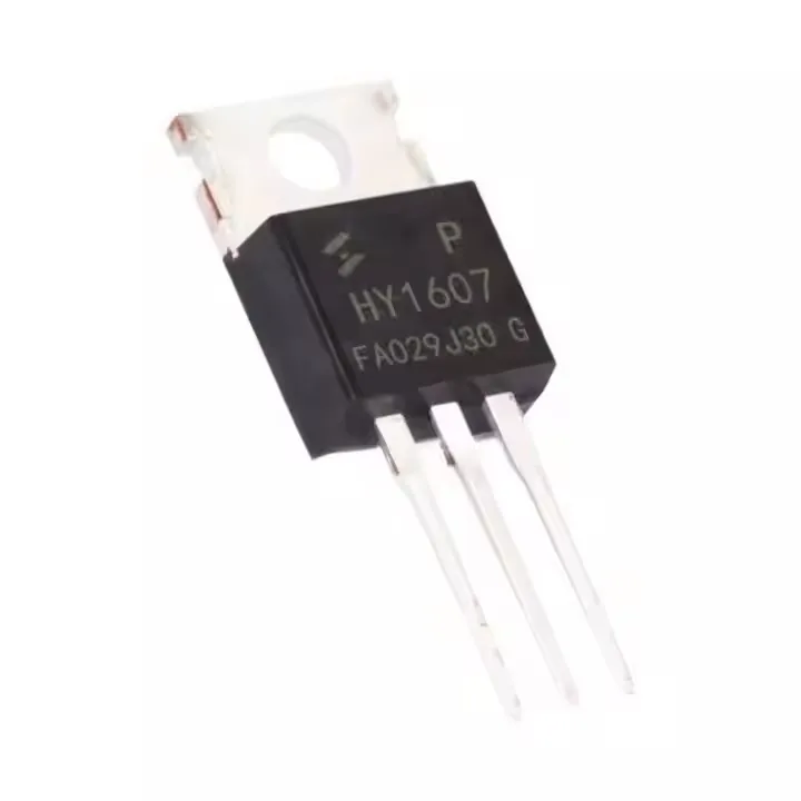 YJL Original Hy 1607p Chip Integrated Circuits 68v 80a To-220 N Channel Transistor Mosfet p