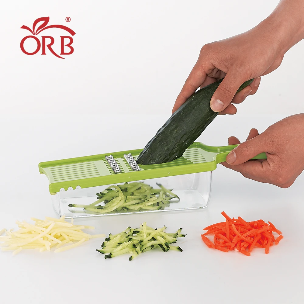 Professional kitchen manual multi vegetable chips julienne slicer