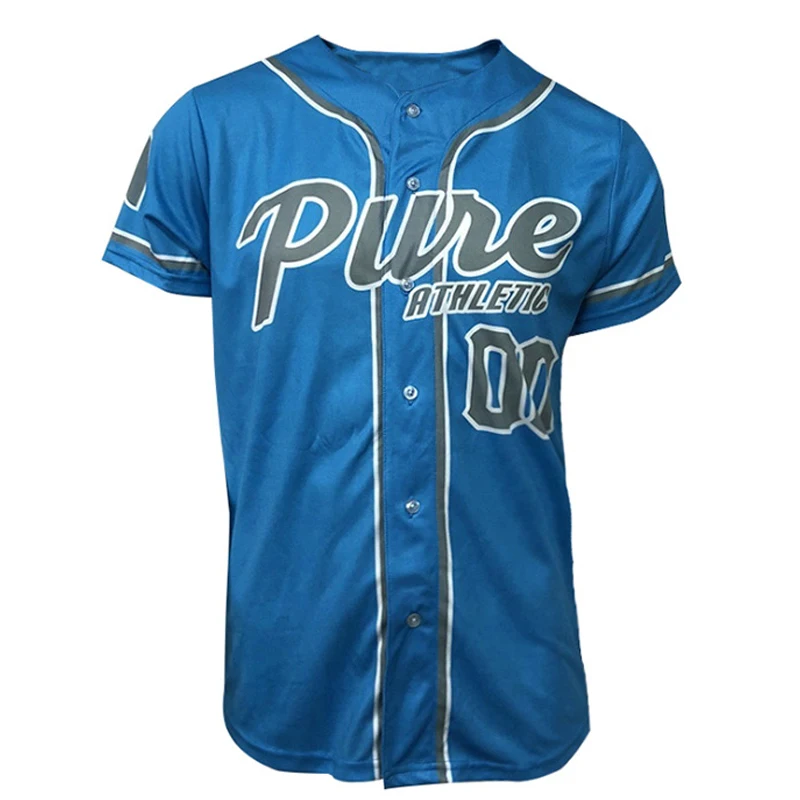 
Cheaper Throwback Baseball Jersey Men Sublimation Custom Camiseta Beisbol Hombre Breathable Camisa Beisebol Baseball Shirt 