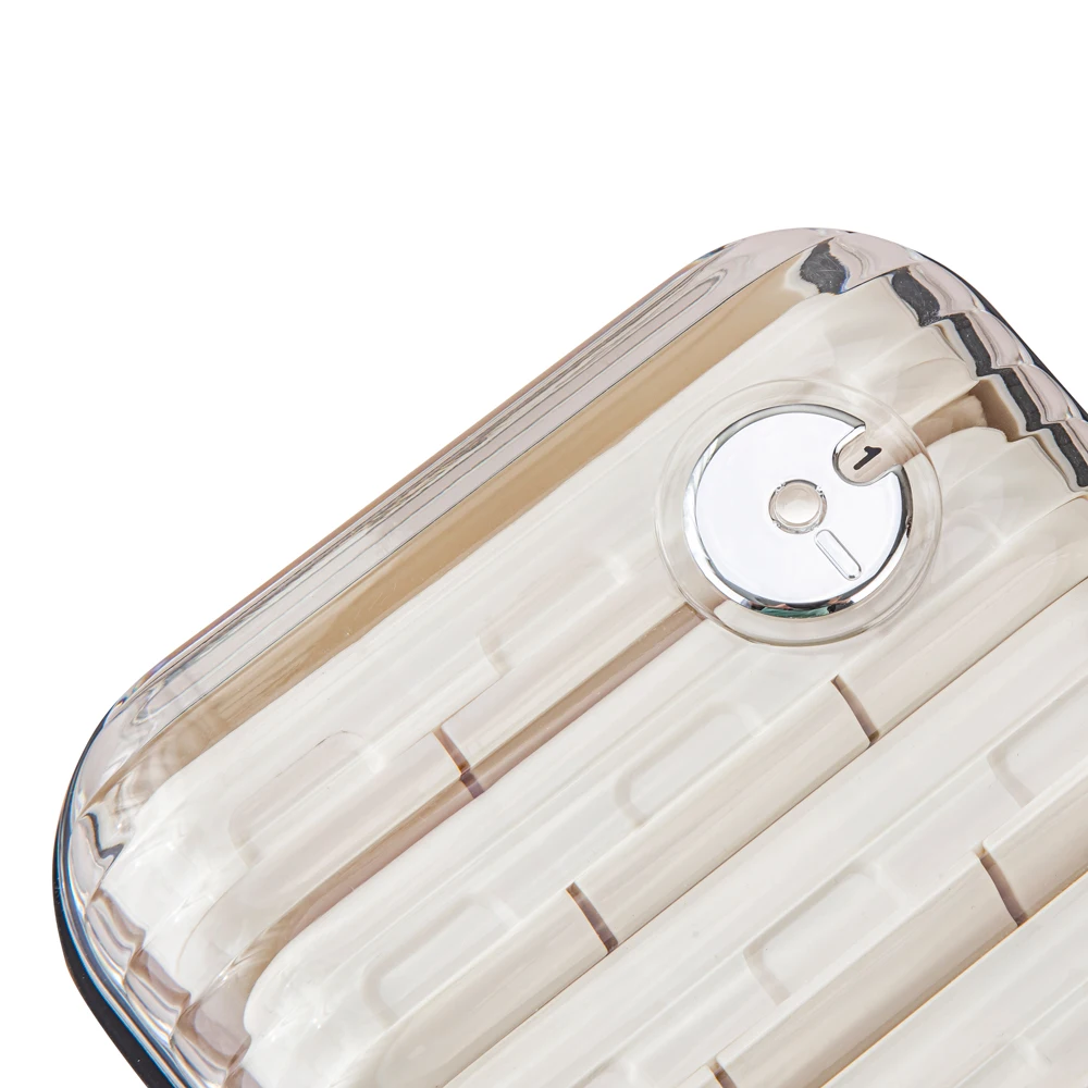 Multi-function 21 grids 28 grids plastic modern portable 7 days pill medicine jewelry component  ring sewing accessories storage