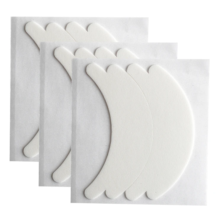 Private Label  thin/thick Foam eye pads Mini Disposable Protection Eyelash Extension Gel Patches Butterfly microfoam eye pads