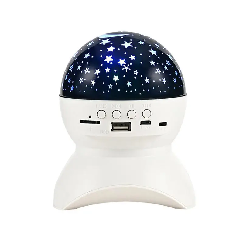 New Arrivals Led Star Master Romantic Gift Cosmos Star Projector Starry Night Light Lamp Wireless Speaker For Christmas