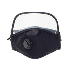 Protective Eye Shield Safety Goggles Face Masks Reusable Fabric Cotton Mask Adult PM2.5 Anti Dust Haze Windproof Mouth Mask