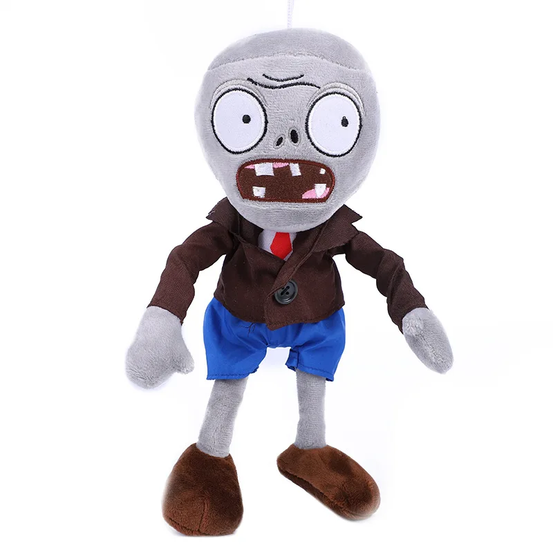 ROXGOCT Wholesale Custom Personalise 30cm Plants Vs Zombies Stuffed Plush Toys Zombies Plush Toys