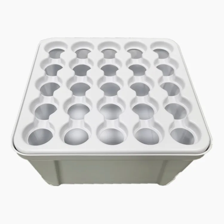 Customized thermoform vacuum forming plastic growing drip tray for seed germination