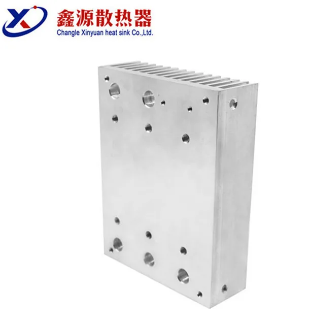 6000 series aluminum alloy extruded heat sink for heat dissipation