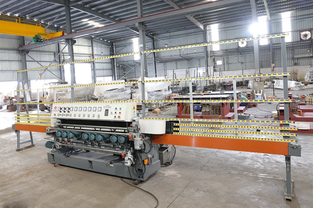 Factory Supply 9 Motor Glass Beveling Machine Mirror Polishing Machine