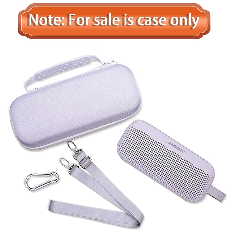 GX Custom Shockproof Hard Eva Speaker Bag Mesh Pocket Wireless Speaker Case for Bose SoundLink Flex